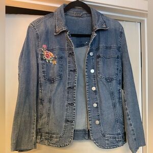 Embroidered Denim Jacket